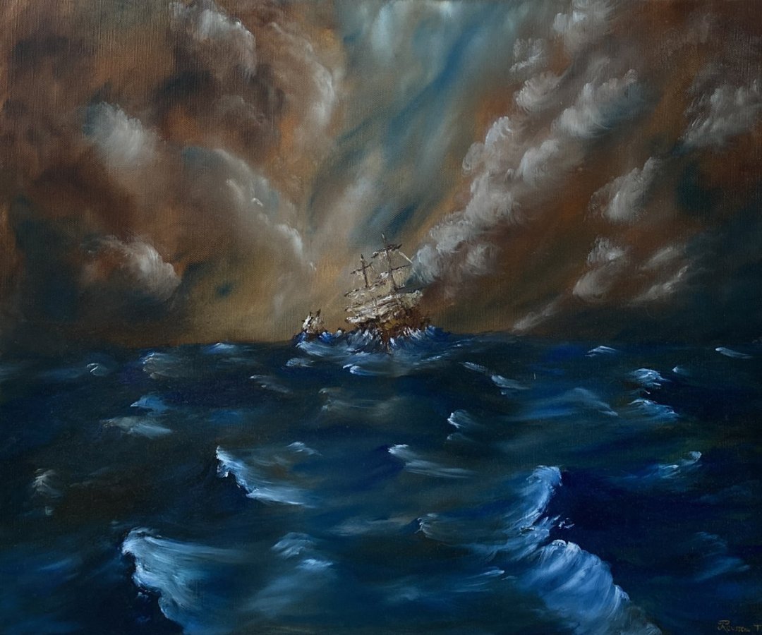 Mer agitée – Thomas Rousseau