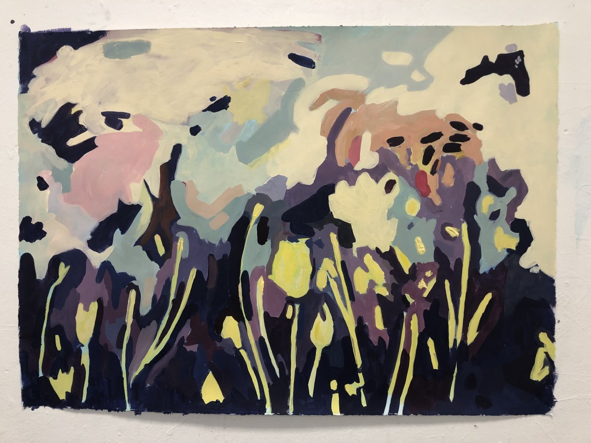 vue du jardin – Esther Seilles