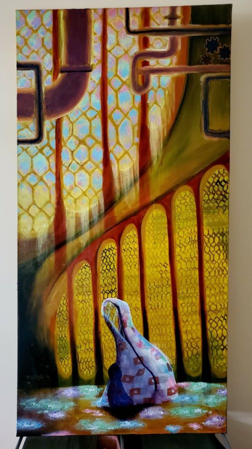 From within the shadow of a Stained Glass Horror – Naari Faerywilde