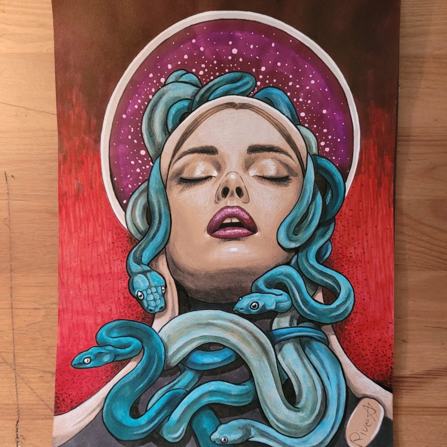 La nonne aux serpents – Rivet