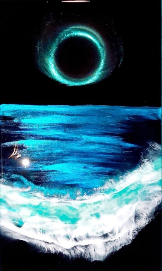Lunar – î?i Fluid Art