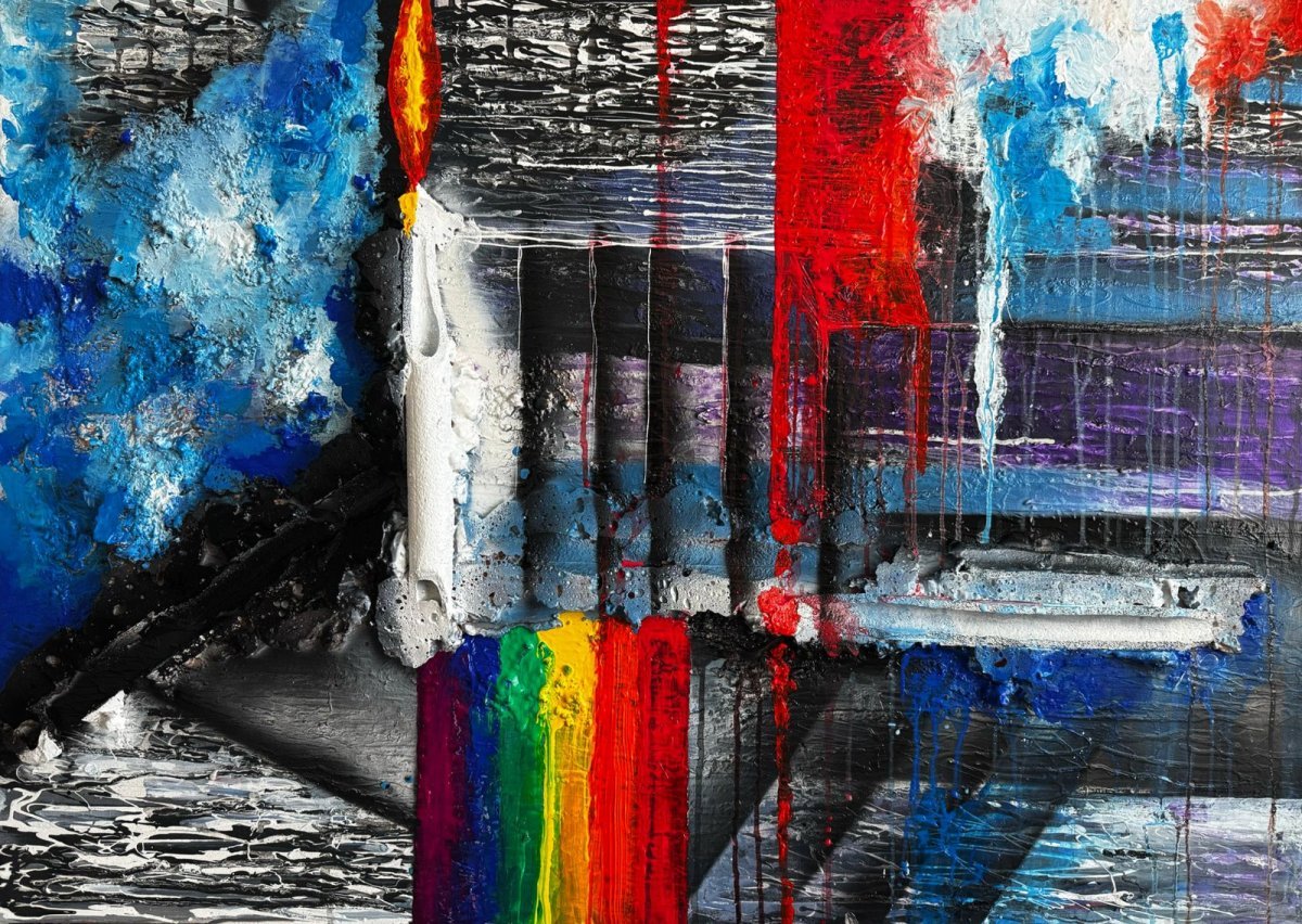 She lit a candle – Klein Ioana Teodora