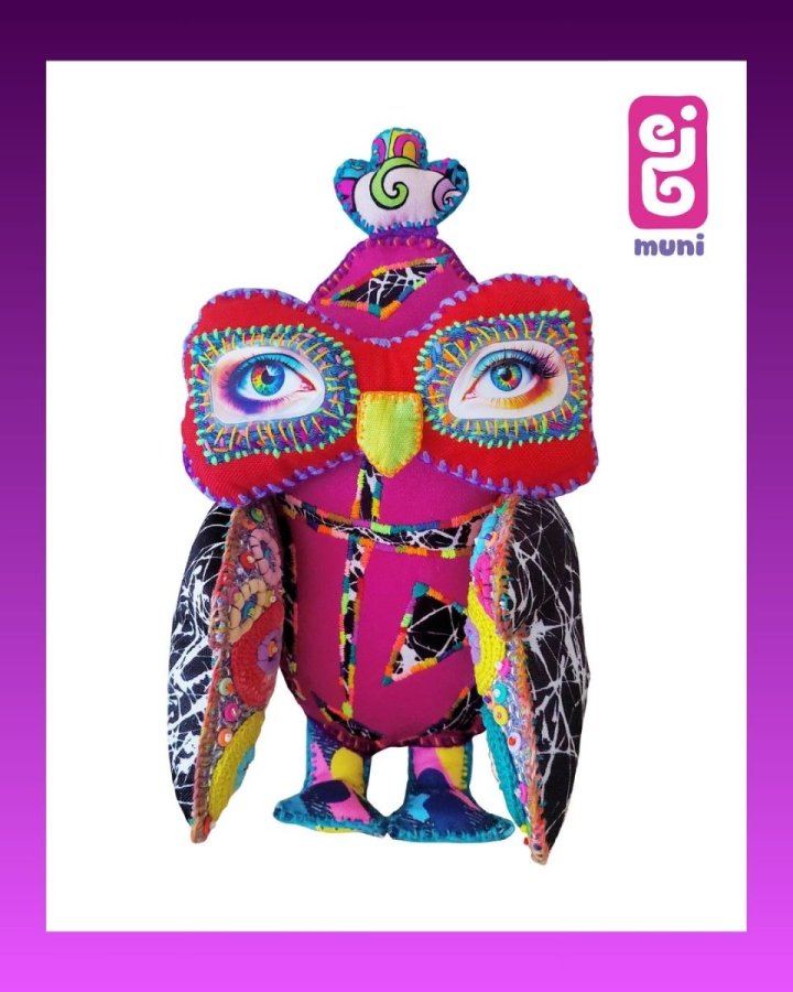 Owlita Manlikha Soft Sculpture – Elaine Jose Bobadilla