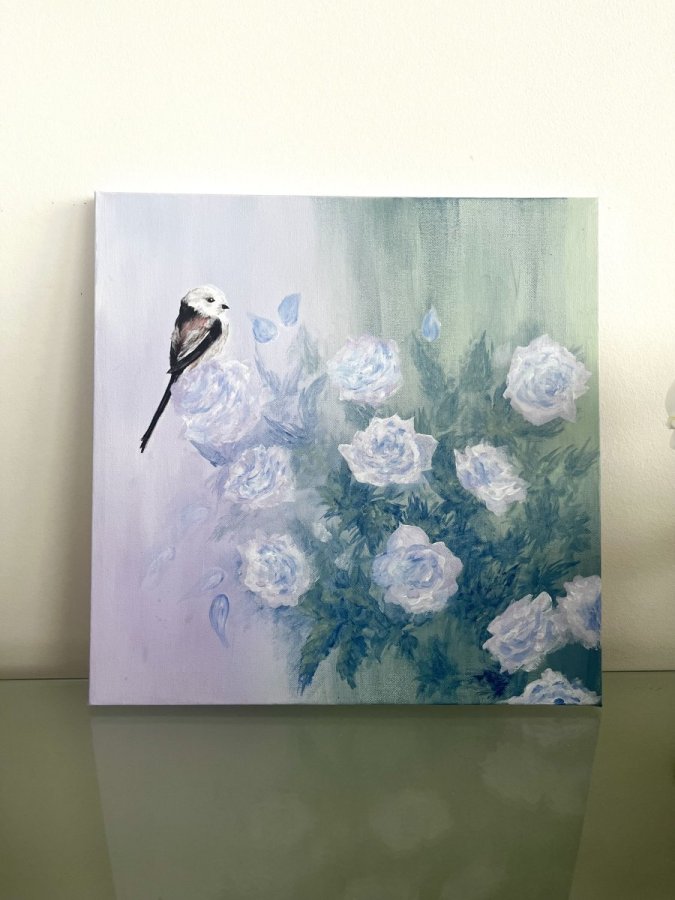 Oiseau et Roses – Alcmeny