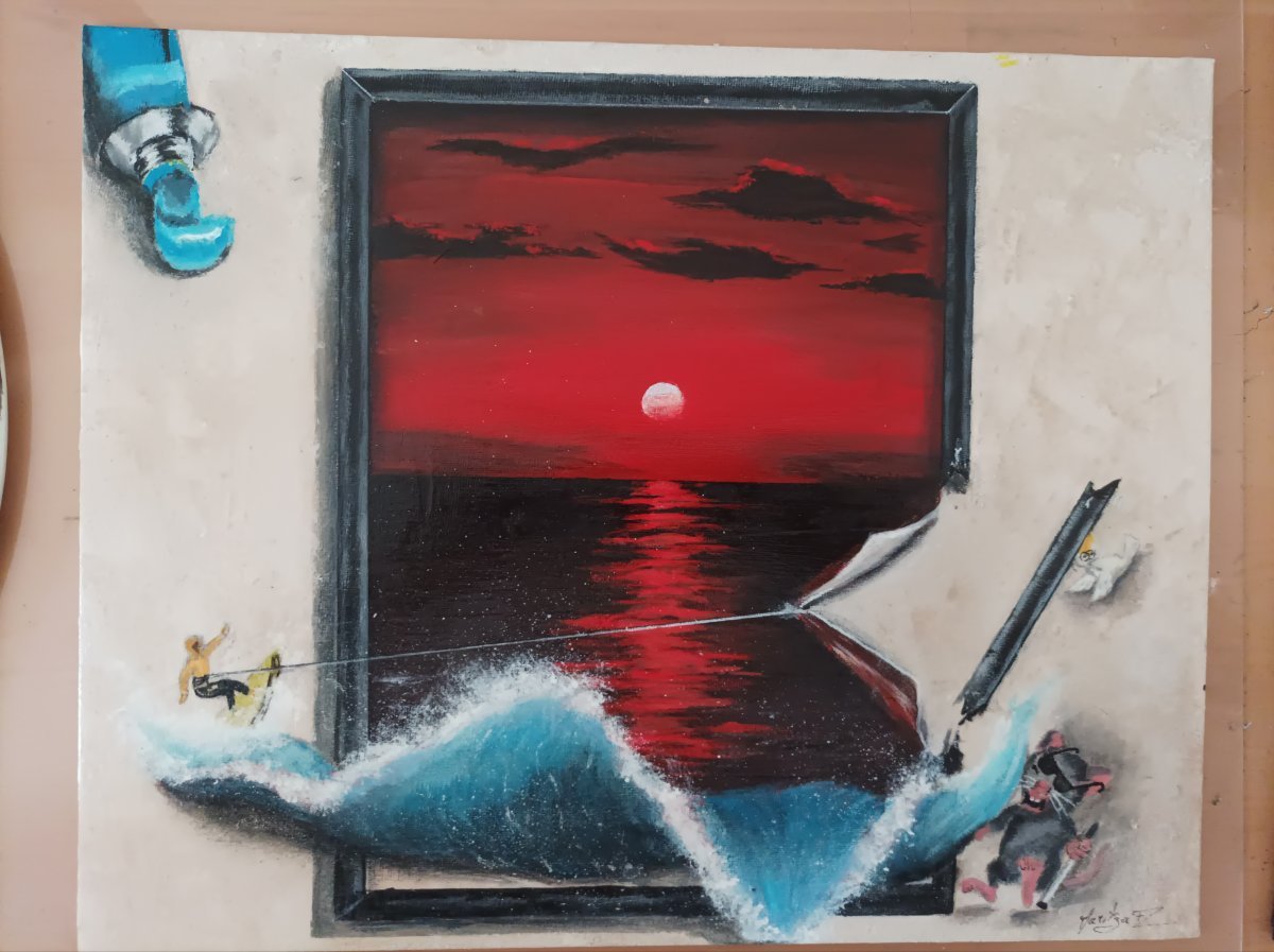 Mer agitée – Maritza