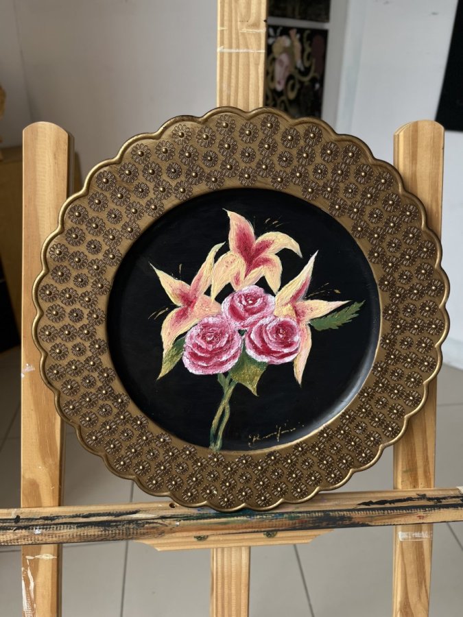 Blushing lilies and pink roses – Berina Vila