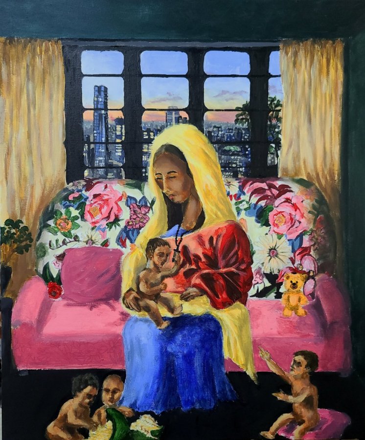 Madonna of the innocent – Dickson Delali Kpordorlor