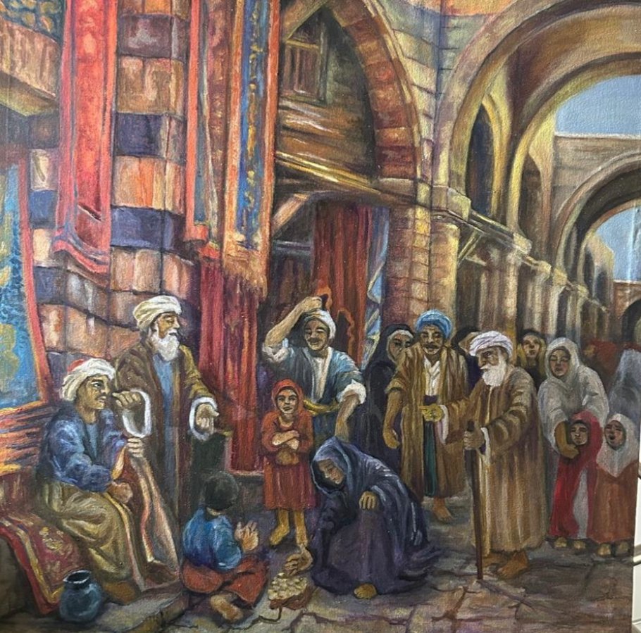 Early morning in the old Market Street – Saadia Shahid