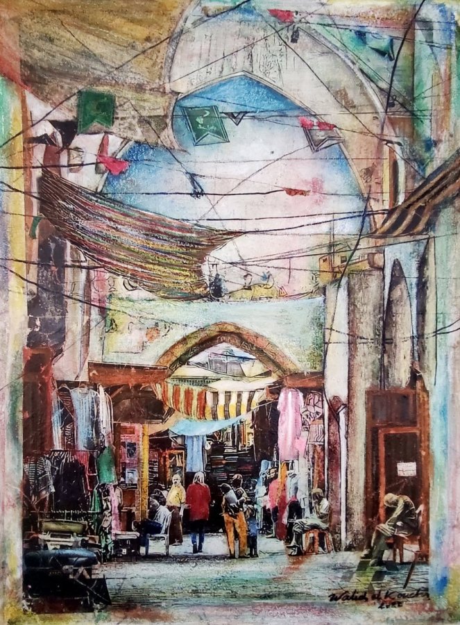 The Old Tripoli Market. – Walid El Kouche