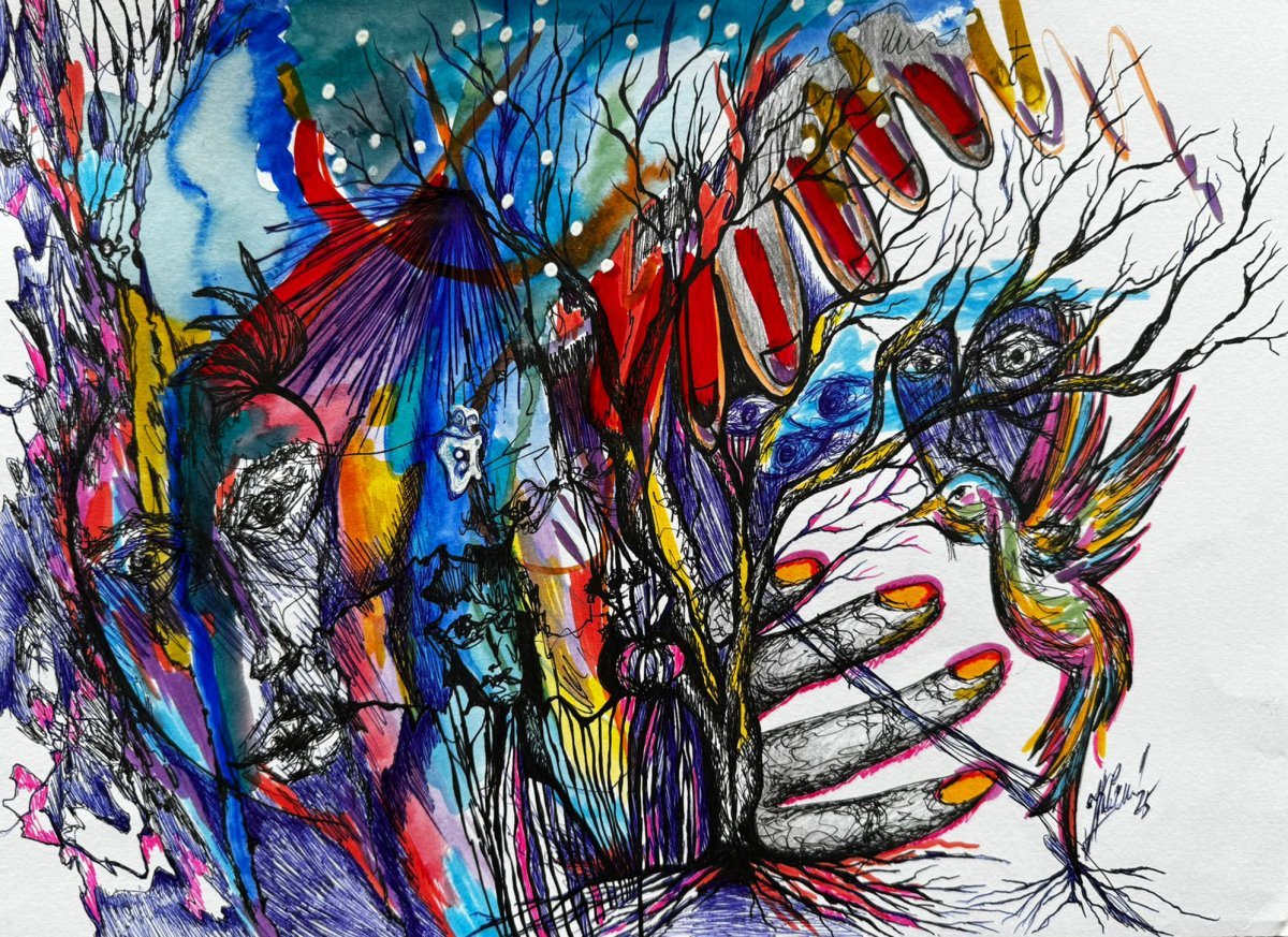 The Roots of the Blue Night – Ioana Teodora Klein