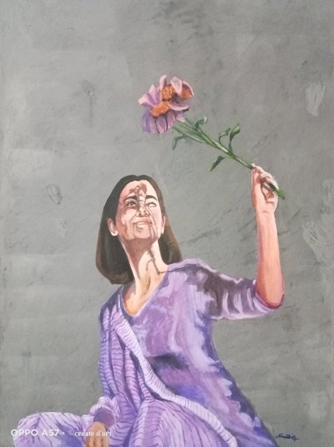 Lavender girl – Saadia Shahid