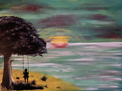 Coucher de soleil by RedinPrea