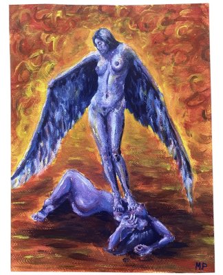 Triste réalité by Maya Peres