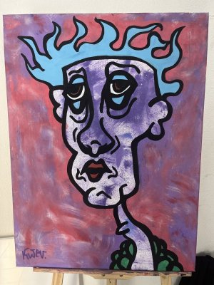 “Purple Stillness” by Kwen