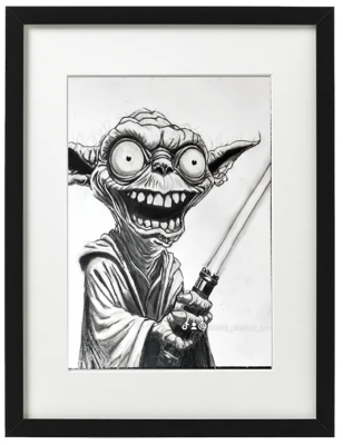 Crazy Yoda by ScALp