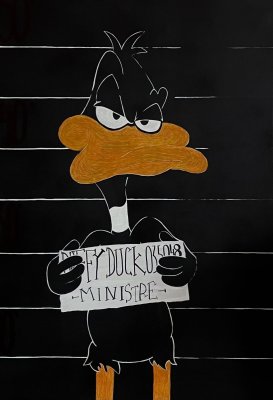 Daffy Ducks, French minister by Cedella