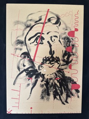 Homme et OiseauX by Ameri