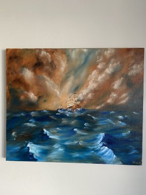 Mer agitée by Thomas Rousseau