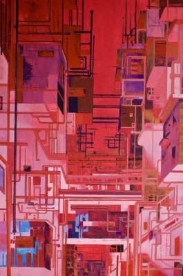 Pink city by Renáta Nagy