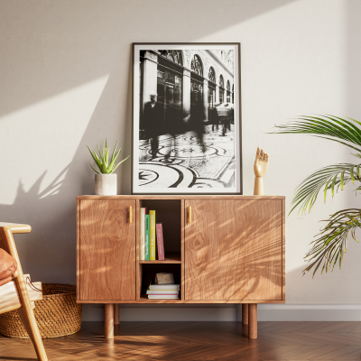 Blurred alley - Paris by Corentin GMT.