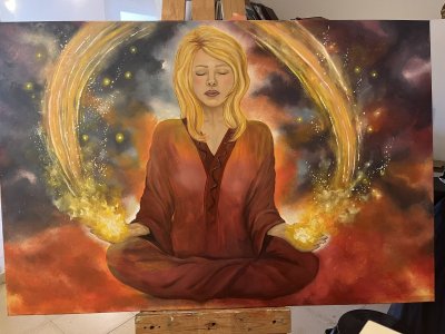 Meditation of the alchemist by Tsipielbaz