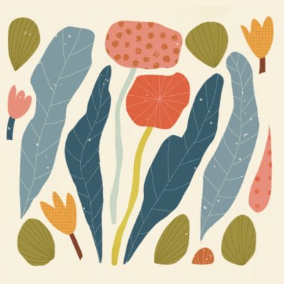 Dance of plants by Maksym