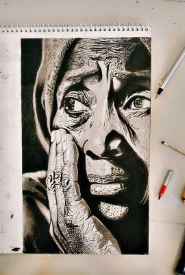 Aged Reflection by Bright Osarfo Danso
