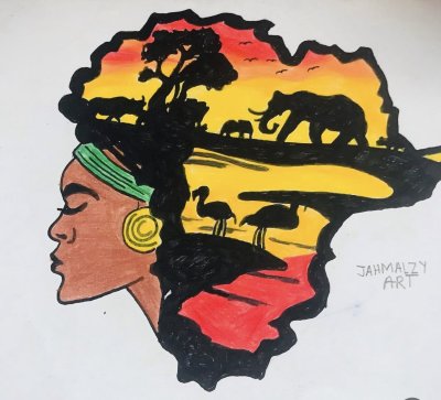 Mother Africa by Jahmalzyart
