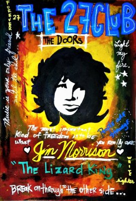 The 27 Club Series ( Jim Morrison) by Ingrid Aimee Peñaflor