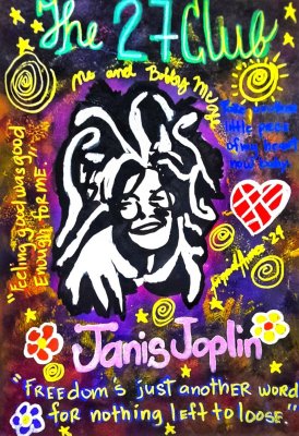 The 27 Club Series (Janis Joplin) by Ingrid Aimee Peñaflor