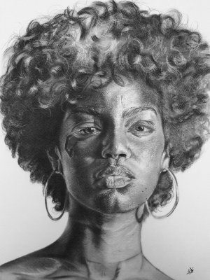 Feel (Ebonee Davis) 2023 by Emeka Ndulue