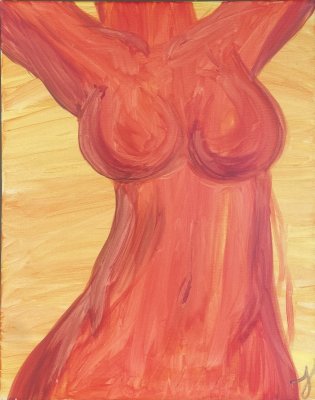 The golden light of power by Julia Anna Zabicka
