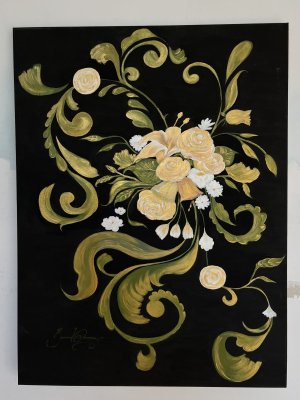 The Symphony of Golden Roses by Berina Vila