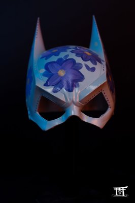 floral Batgirl by Midnight Bloom Creation