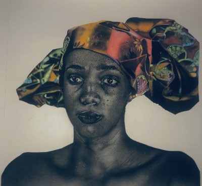 African Gele by Dennis thomas