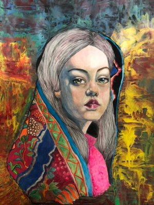 Mona Liza by Saadia Shahid