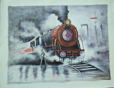 Nostalgia Of Indian Steam Locomotives_48 by Chaman prakash