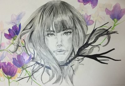 Surreal Portrait by Saadia Shahid