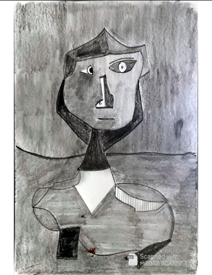 Joueur de cartes by Lenguine