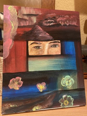 Painting with feelings by Lana