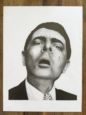 Portrait de Rowan Atkinson by élodie Wegeler