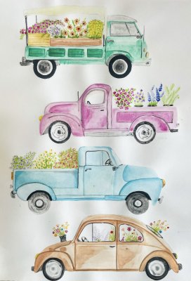 Blooming Rides by Nika Založnik