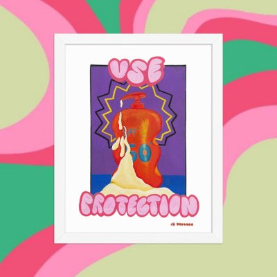 Use Protection by Iz Vaughan