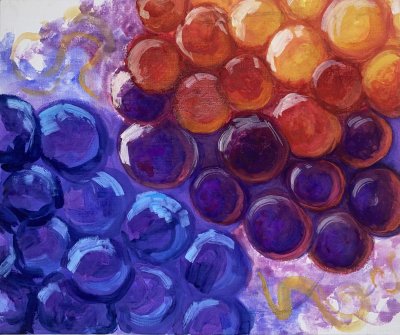 echoes in pigment by Kayleen Q Tan