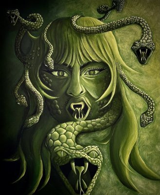 Serpentine Resilience by Tala soufi