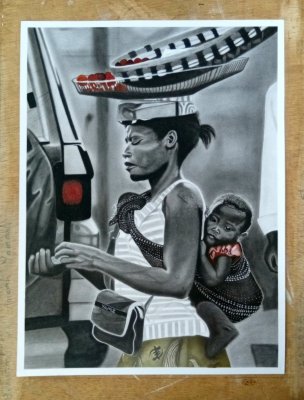 " A Day's Weight " by Theophilus Yamoah