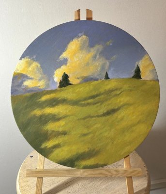 golden hour on the hills by Michela Ferrieri