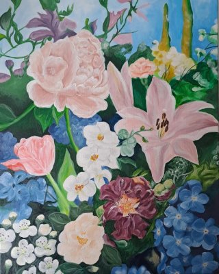 Blossoms in Quiet Light by Emily