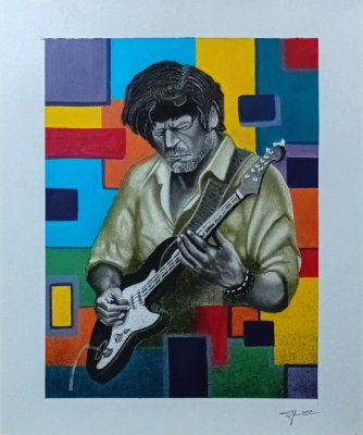 ' Chromatic Riff ' by Theophilus Yamoah (Yamz Art)