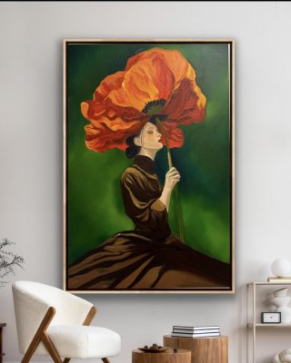 Bloom Within Silence by Shen art